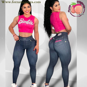 SET BARBIE NEGRO FAKE JEN (TOP NEGRO)