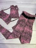 Set snake rosa