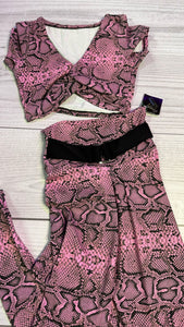 Set snake rosa