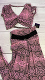 Set snake rosa