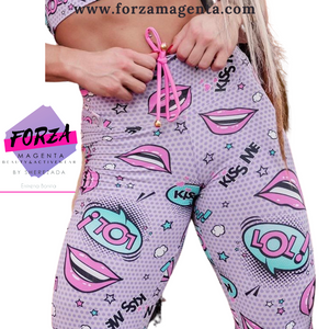 Legging bocas liston