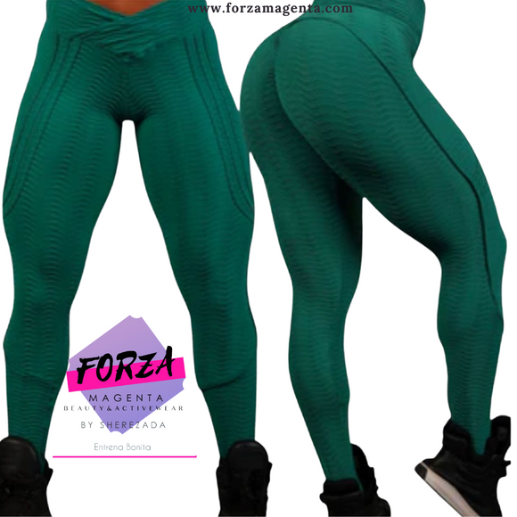Bootylift verde esmeralda