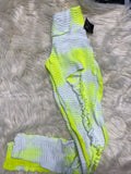 Bootylift trenzado amarillo Neón TIDYE